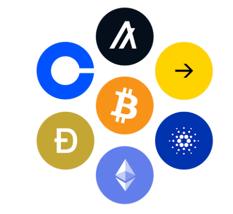 CoinBase portfolio and crypto investment interface